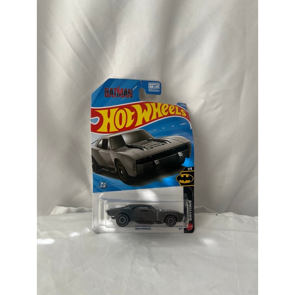 2026 Hot Wheels The Batman Batmobile JJH83 1/5 4/250 Gray Carded
